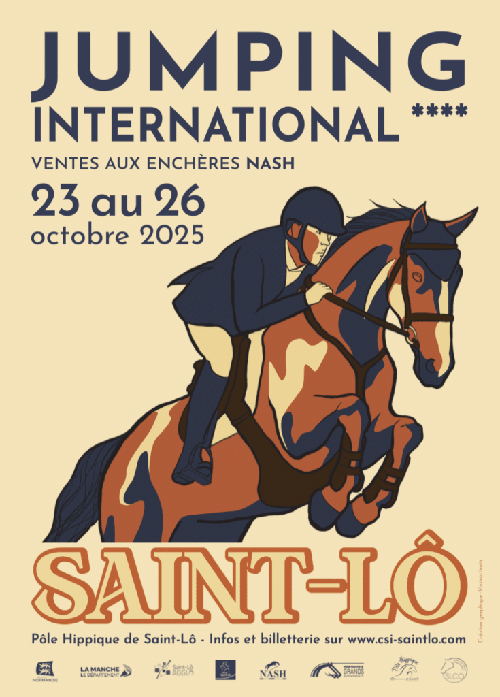 Affiche Jumping International de Saint-Lô